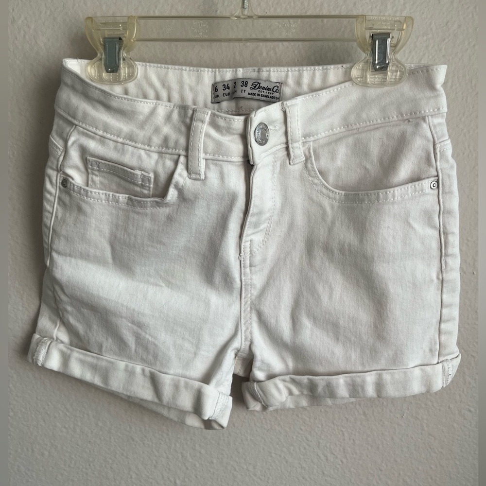White shorts